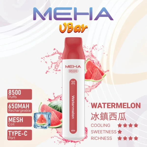 7784141f32d122351762af7166b7f5fa.webp 【MEHA魅嗨】小白條8500口一次性小煙|3%丁鹽平順擊喉感|現貨免運專區