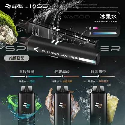 【WAGOO】KIS5 6500口｜雙芯混搭78種風味｜台灣現貨秒發