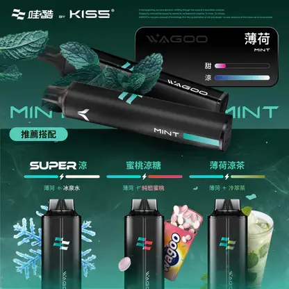 【WAGOO】KIS5 6500口｜雙芯混搭78種風味｜台灣現貨秒發