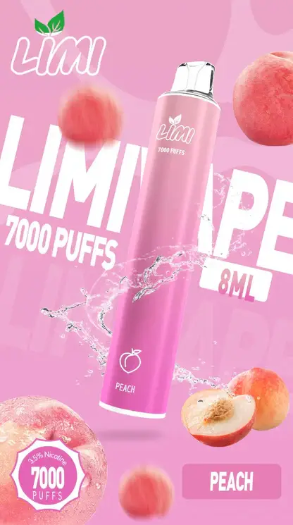 【LIMI】7000口一次性小煙｜3.5%強勁擊喉｜台灣現貨免運
