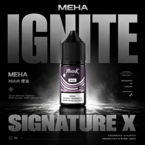 【MEHA 魅嗨 HUUK】30ml煙油｜30mg尼古丁鹽 × 注油小煙適用｜台灣現貨秒發