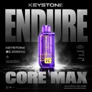 ChatGPT Image 2026年8月7日 下午07_03_40 買一盒煙彈送主機【KEYSTONE FLEX-3 鑰石】25000口換彈式電子煙套裝|15ml透明油艙 × 三段功率調節|台灣現貨秒發