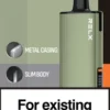 【RELX 悅刻 X-BOX】16000口換彈式拋棄式電子煙套裝｜Mesh網狀芯 × 雙段功率調節｜台灣現貨秒發
